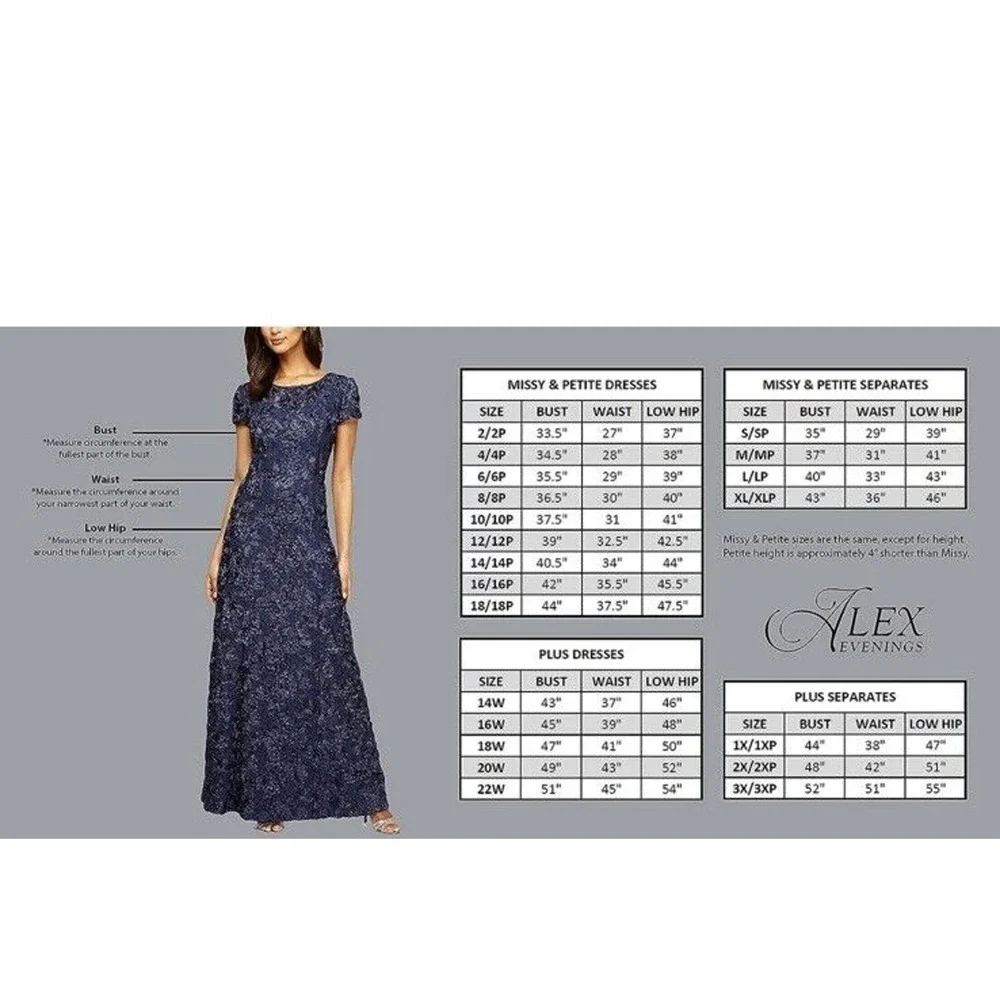 Alex Evenings Dress Gown Midi Size 12 Embroidered Formal Illusion Neckline Pink﻿ - Picture 6 of 8